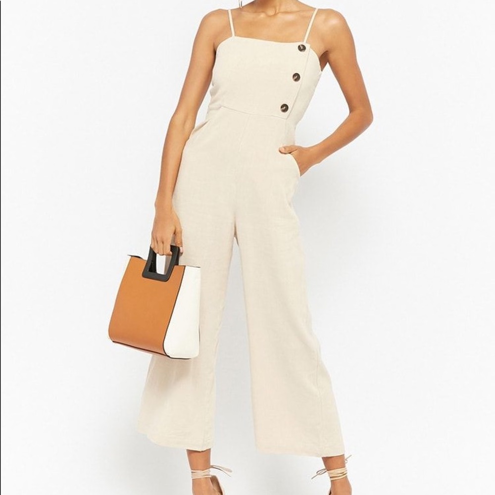 Forever 21 Wide Leg Cami Jumpsuit